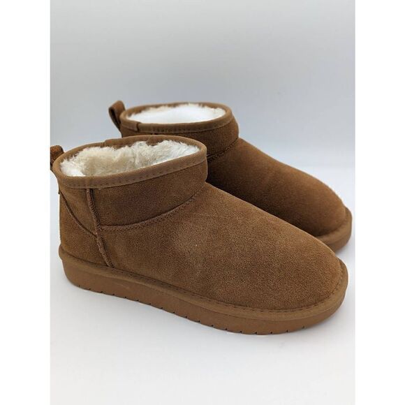 Project Cloud ankle faux fur lining boots size 7 - Picture 1 of 5